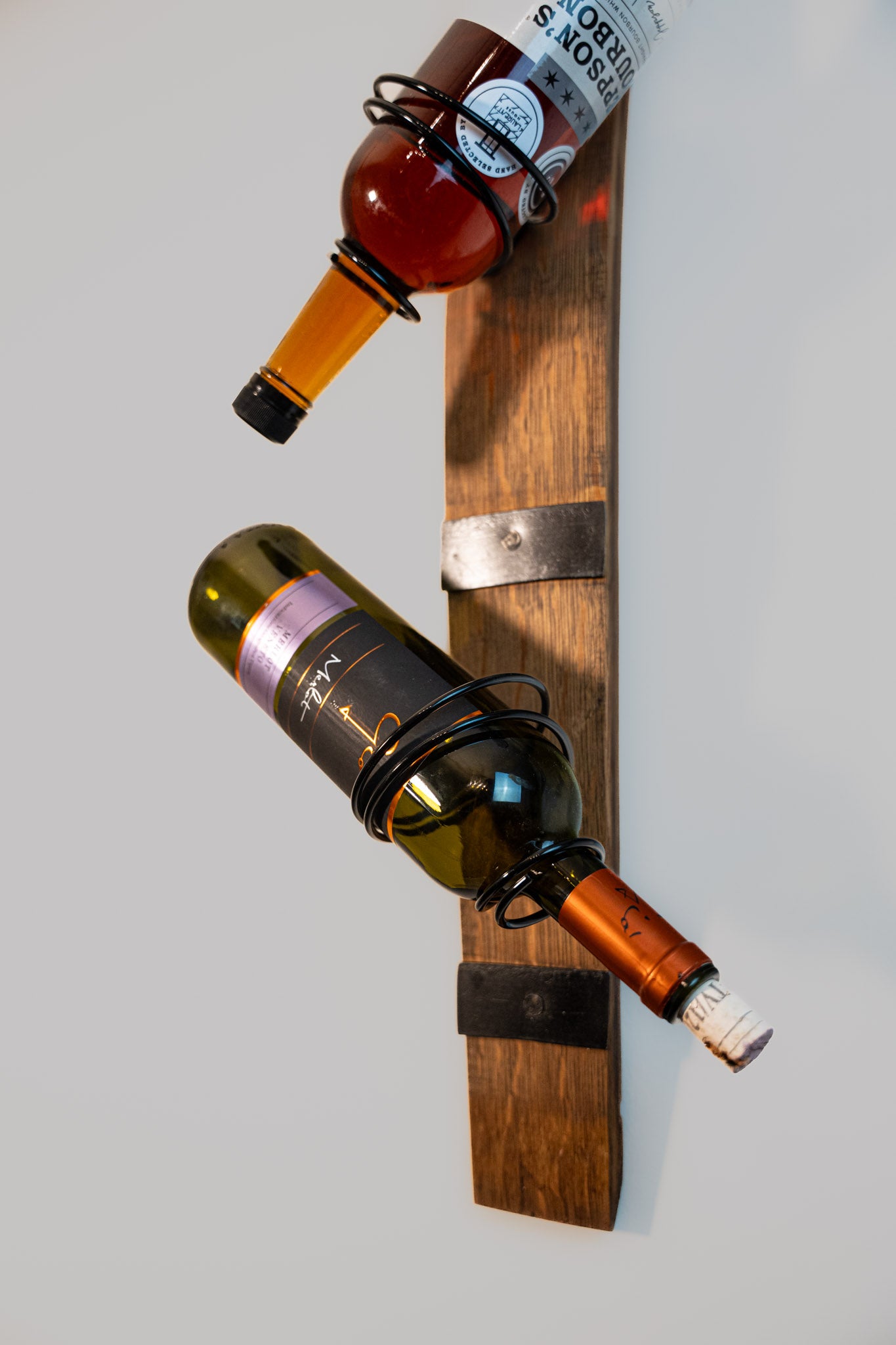 Barrel Stave 3 Bottle Holder
