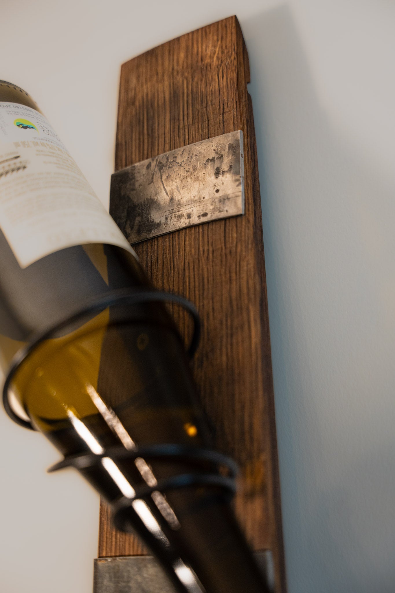 Barrel Stave 3 Bottle Holder