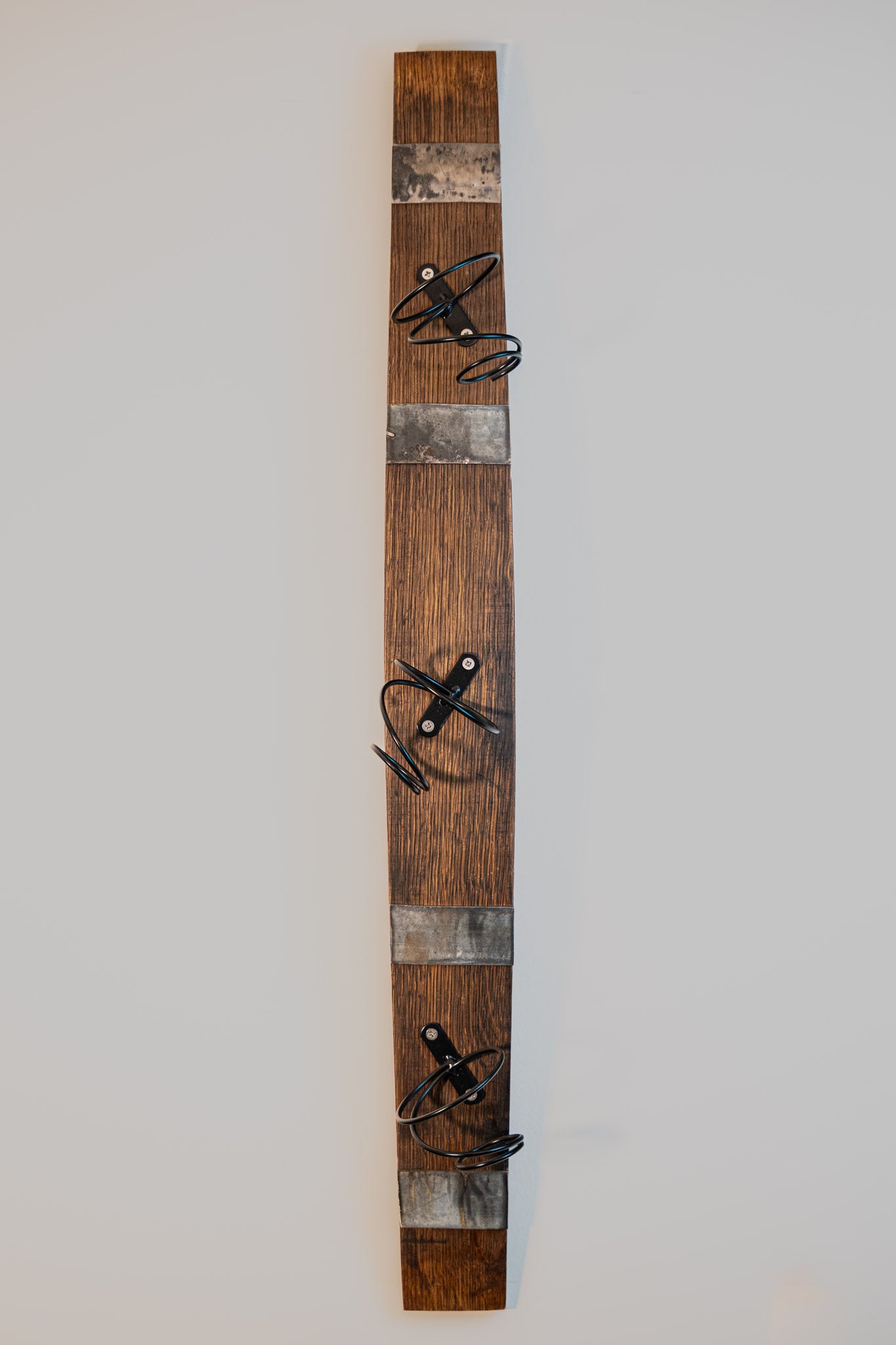 Barrel Stave 3 Bottle Holder