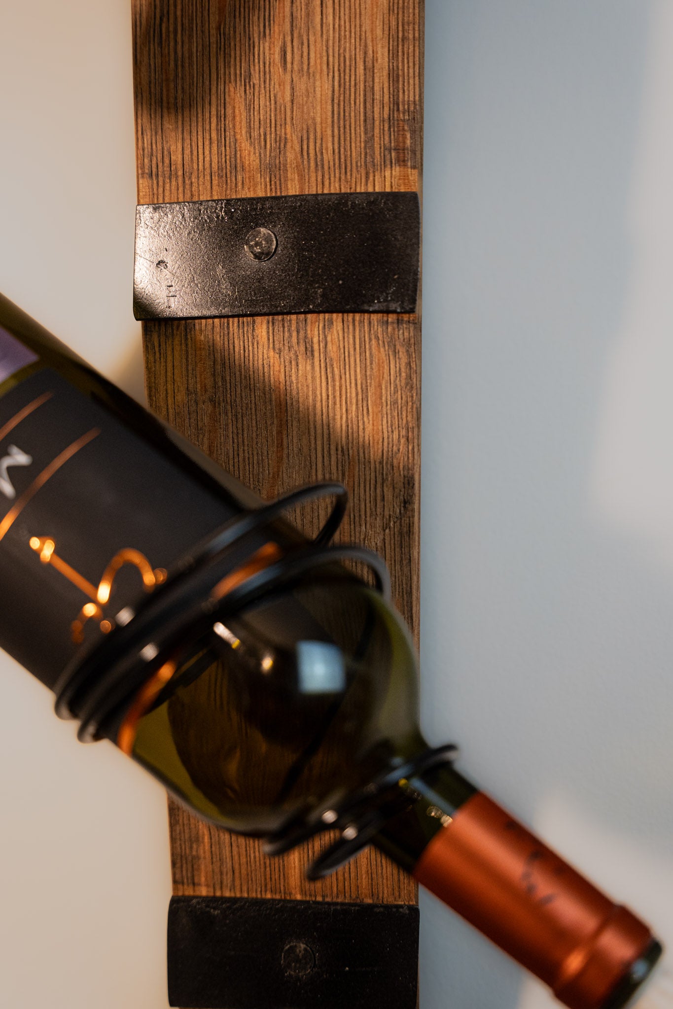 Barrel Stave 3 Bottle Holder