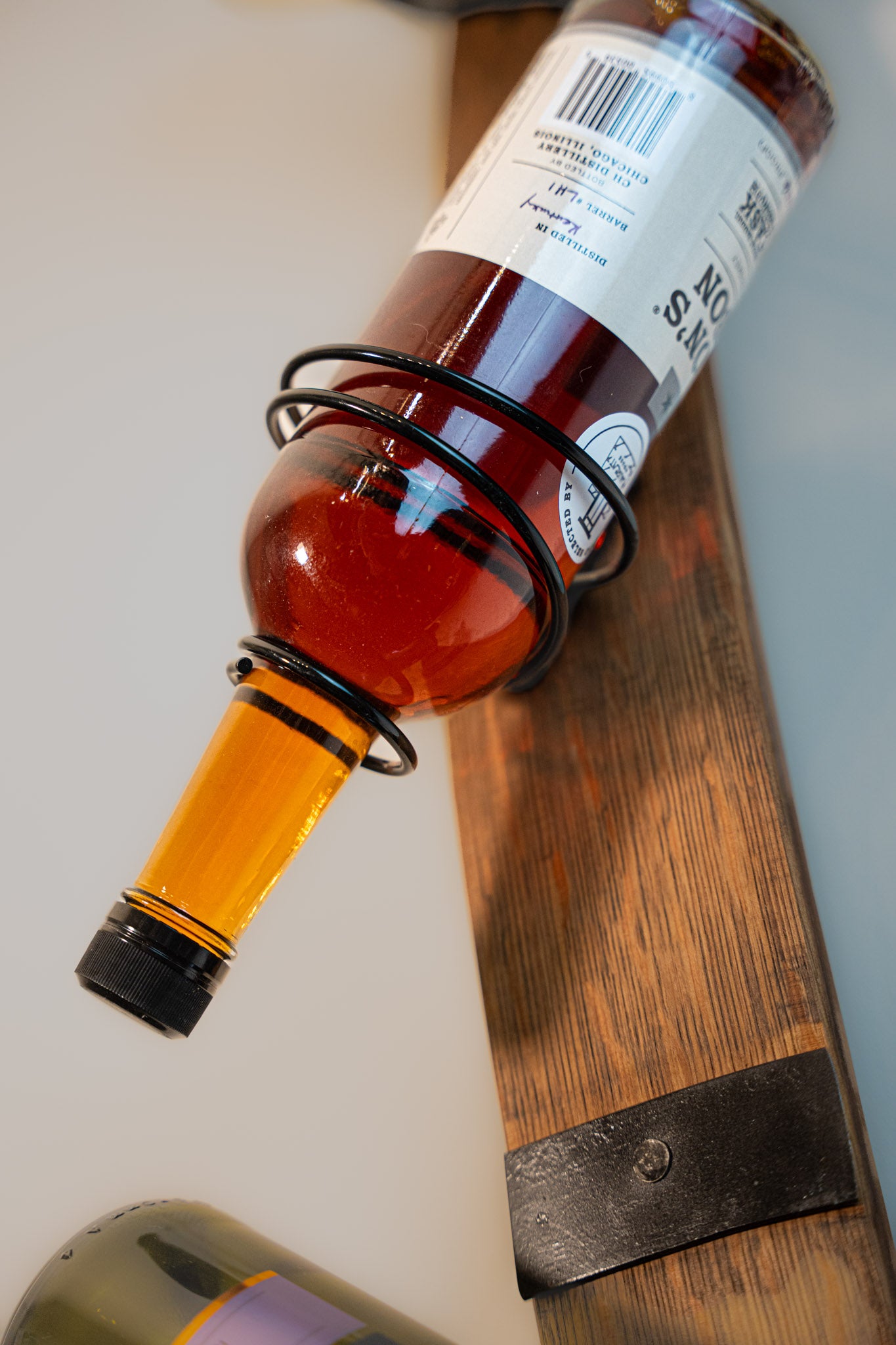 Barrel Stave 3 Bottle Holder