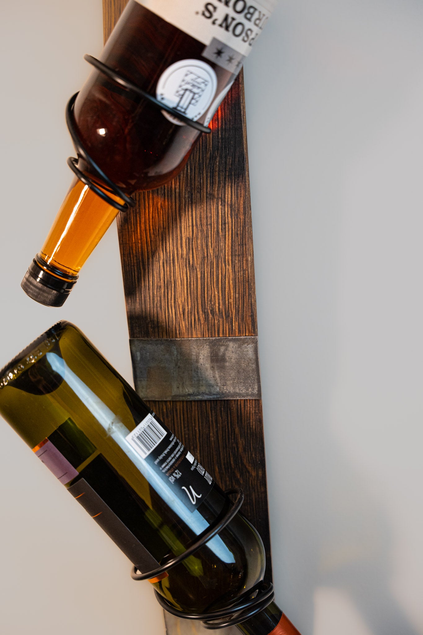 Barrel Stave 3 Bottle Holder